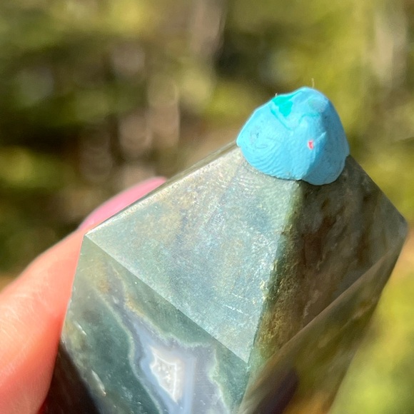 Ocean jasper (2) tower | crystal - Picture 13 of 13